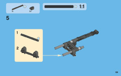 LEGO 42007 instructions page 59 – build guide