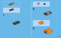 LEGO 42007 instructions page 67 – build guide