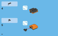 LEGO 42007 instructions page 68 – build guide