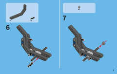LEGO 42007 instructions page 7 – build guide