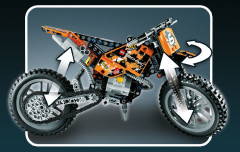 LEGO 42007 instructions page 75 – build guide