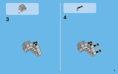 LEGO 42007 instructions page 9 – build guide