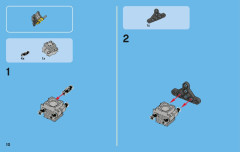 LEGO 42007 instructions page 10 – build guide