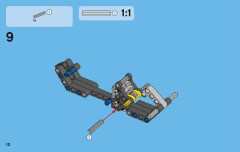 LEGO 42007 instructions page 12 – build guide