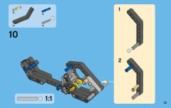 LEGO 42007 instructions page 13 – build guide
