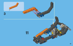 LEGO 42007 instructions page 15 – build guide