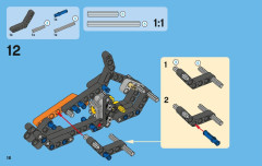 LEGO 42007 instructions page 16 – build guide