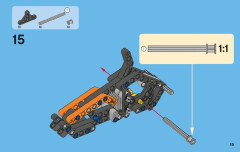 LEGO 42007 instructions page 19 – build guide