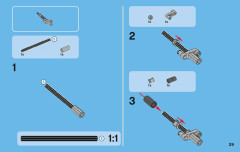 LEGO 42007 instructions page 29 – build guide