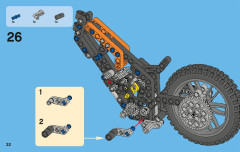 LEGO 42007 instructions page 32 – build guide