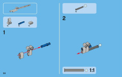LEGO 42007 instructions page 34 – build guide