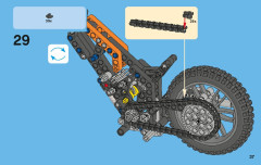 LEGO 42007 instructions page 37 – build guide