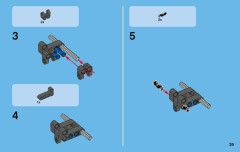 LEGO 42007 instructions page 39 – build guide