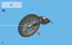 LEGO 42007 instructions page 44 – build guide