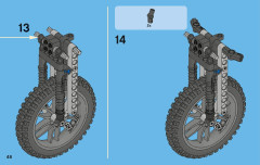 LEGO 42007 instructions page 48 – build guide