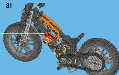 LEGO 42007 instructions page 51 – build guide