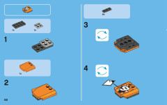 LEGO 42007 instructions page 56 – build guide