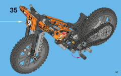 LEGO 42007 instructions page 57 – build guide