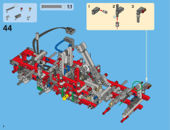 LEGO 42008 instructions page 2 – build guide