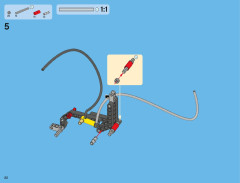 LEGO 42008 instructions page 22 – build guide