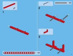 LEGO 42008 instructions page 3 – build guide