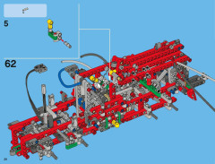 LEGO 42008 instructions page 38 – build guide