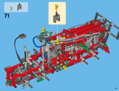 LEGO 42008 instructions page 49 – build guide