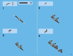 LEGO 42008 instructions page 51 – build guide