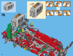 LEGO 42008 instructions page 58 – build guide