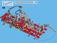 LEGO 42008 instructions page 7 – build guide