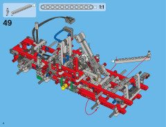 LEGO 42008 instructions page 8 – build guide