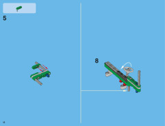 LEGO 42008 instructions page 12 – build guide