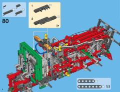 LEGO 42008 instructions page 2 – build guide