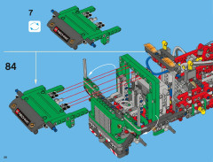 LEGO 42008 instructions page 26 – build guide