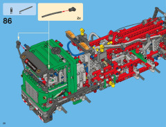 LEGO 42008 instructions page 28 – build guide