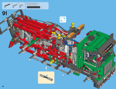 LEGO 42008 instructions page 34 – build guide