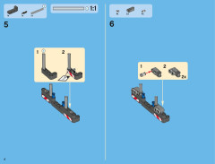 LEGO 42008 instructions page 4 – build guide