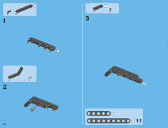 LEGO 42008 instructions page 40 – build guide