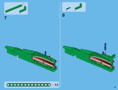 LEGO 42008 instructions page 45 – build guide