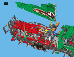 LEGO 42008 instructions page 49 – build guide