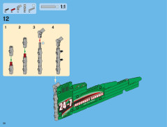 LEGO 42008 instructions page 58 – build guide