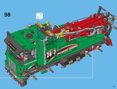 LEGO 42008 instructions page 59 – build guide