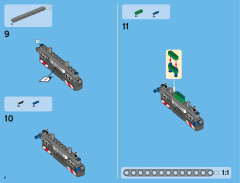 LEGO 42008 instructions page 6 – build guide