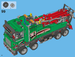 LEGO 42008 instructions page 60 – build guide