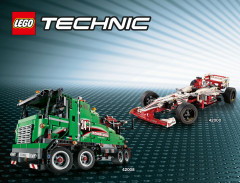 LEGO 42008 instructions page 66 – build guide