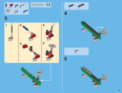 LEGO 42008 instructions page 9 – build guide