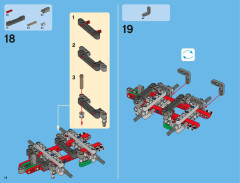LEGO 42008 instructions page 14 – build guide
