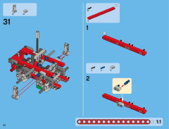 LEGO 42008 instructions page 24 – build guide