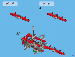 LEGO 42008 instructions page 25 – build guide