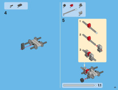 LEGO 42008 instructions page 29 – build guide